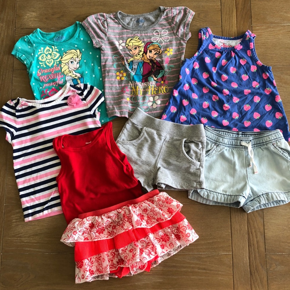 8pc Lot Girls Clothes 3T